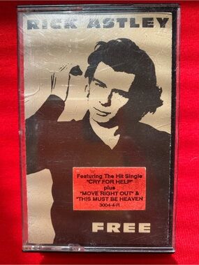 90s Rick Astley Cassette Tape